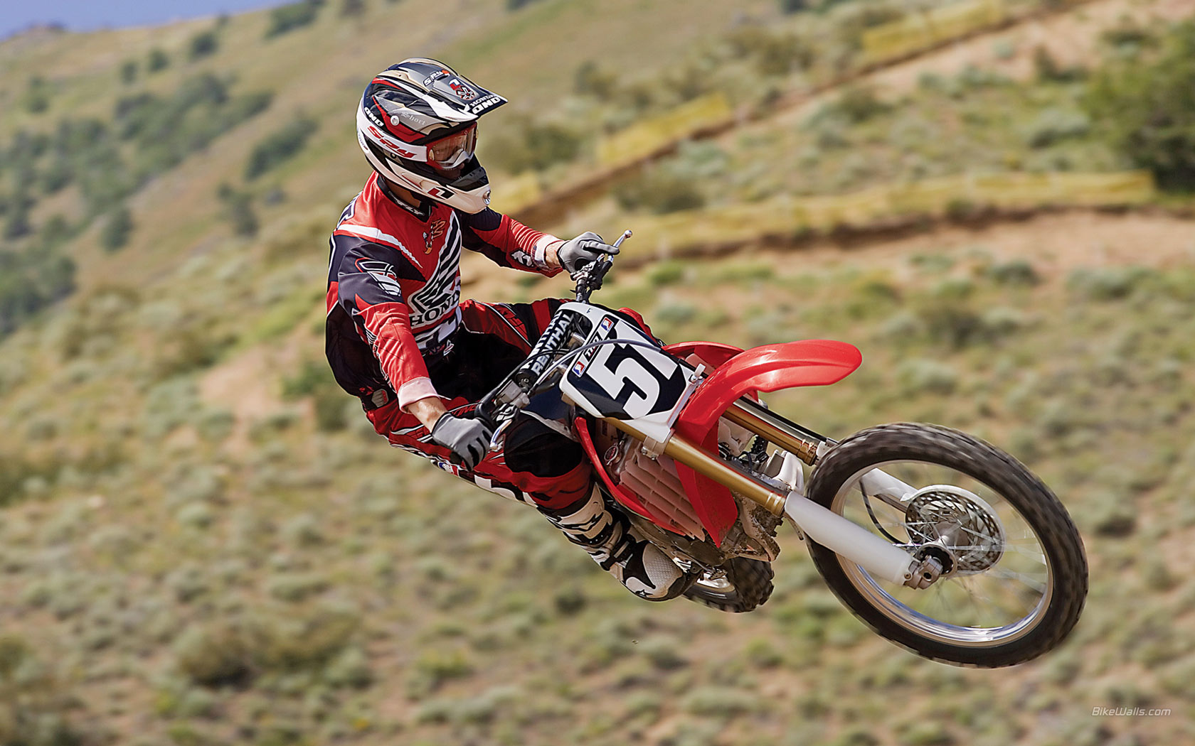 Honda CRF250F 1680x1050 c44 Tapety na pulpit samochody